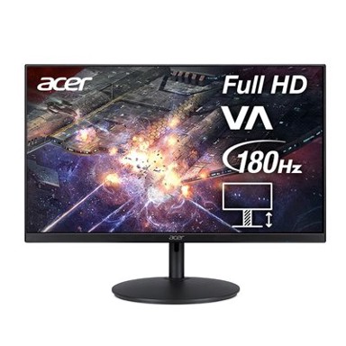 ACER Monitor 23,8" Nitro XF240YS3Biphx UM.QX0EE.301, FHD, VA, 180Hz, 1ms, 300cd/m2, FreeSync, crni